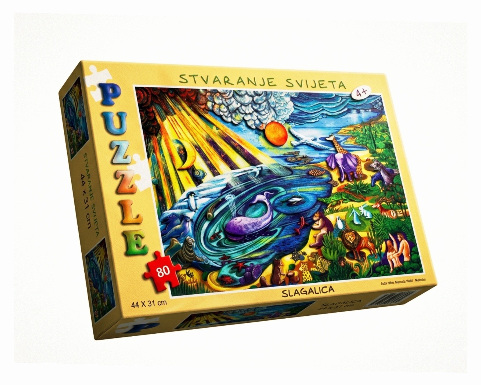 Puzzle "Stvaranje svijeta" 4+