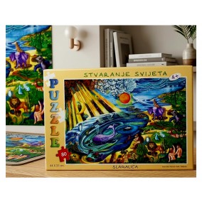 Puzzle "Stvaranje svijeta" 4+